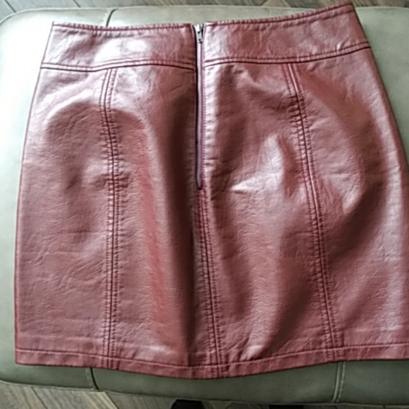 Free People Vegan Skirt  size 10 BNWT - Picture 5 of 7